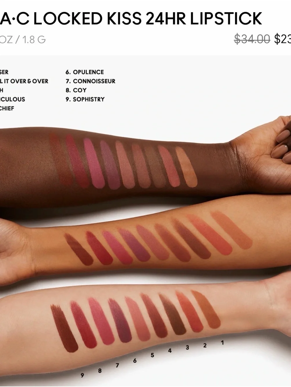 MAC Cosmetics creamy matte
